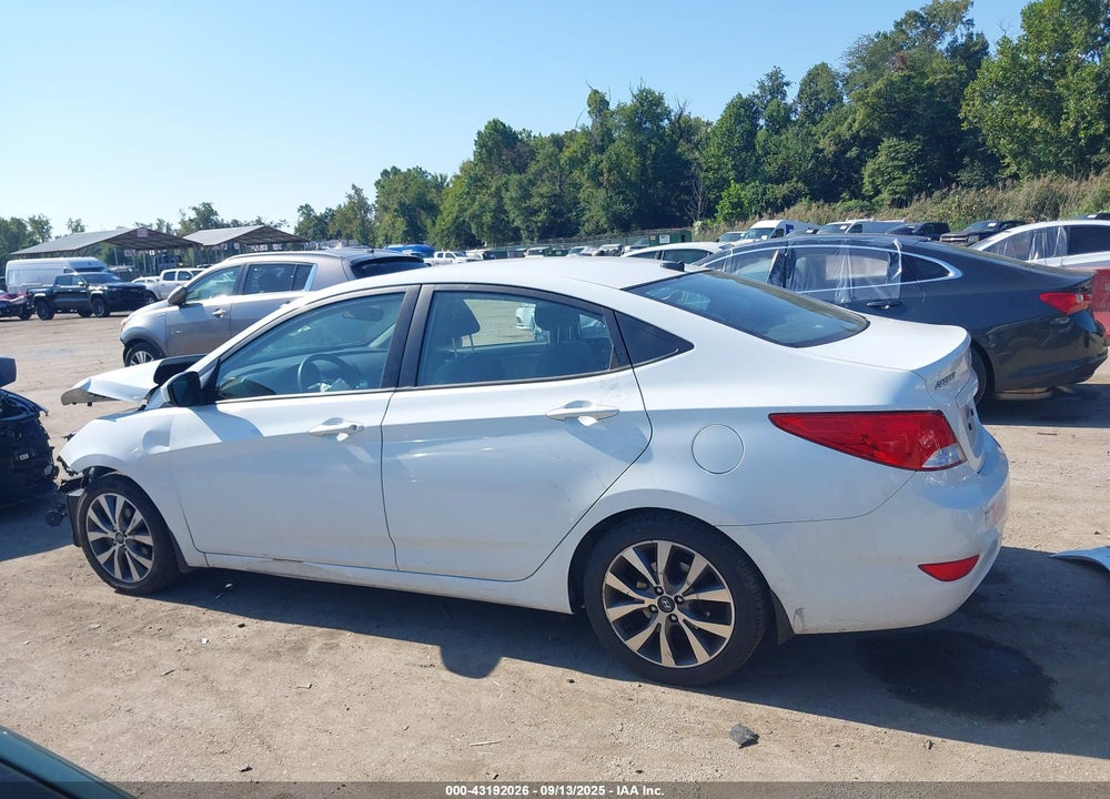 2017 HYUNDAI ACCENT VIN: KMHCT4AE6HU346821