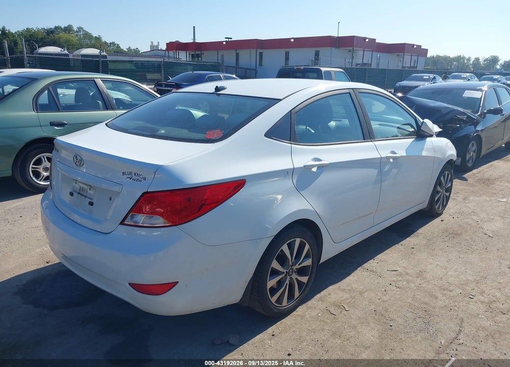 2017 HYUNDAI ACCENT VIN: KMHCT4AE6HU346821