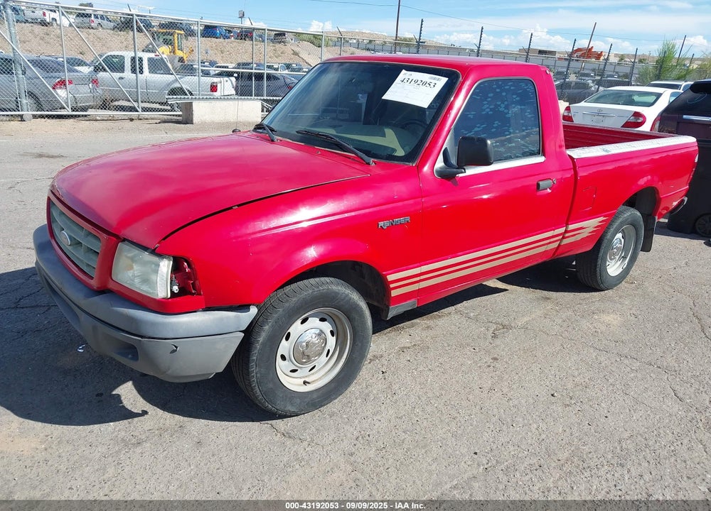 2003 FORD RANGER XL/XLT VIN: 1FTYR10D33PA88989