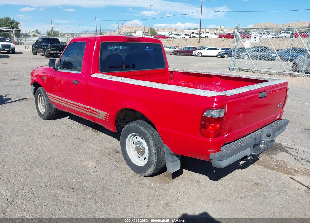 2003 FORD RANGER XL/XLT VIN: 1FTYR10D33PA88989