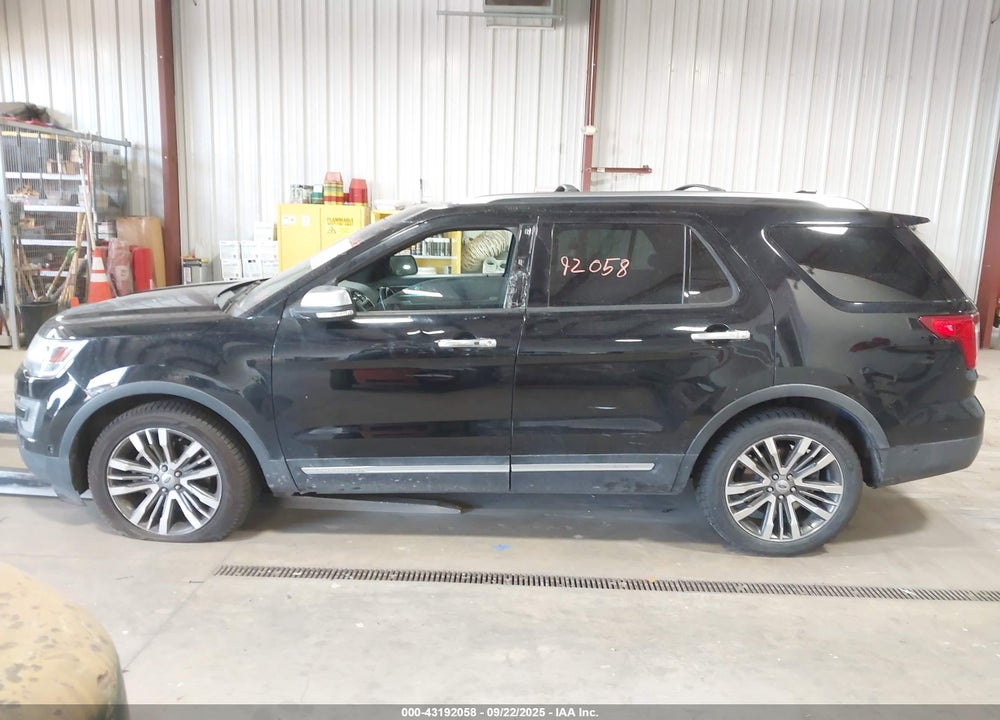 2016 FORD EXPLORER VIN: 1FM5K8HT8GGB77289