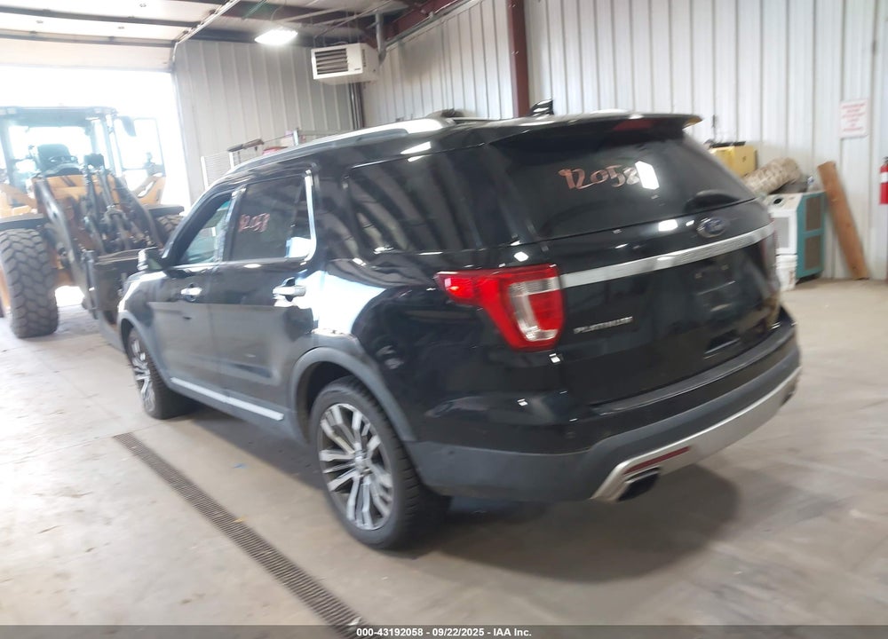 2016 FORD EXPLORER VIN: 1FM5K8HT8GGB77289