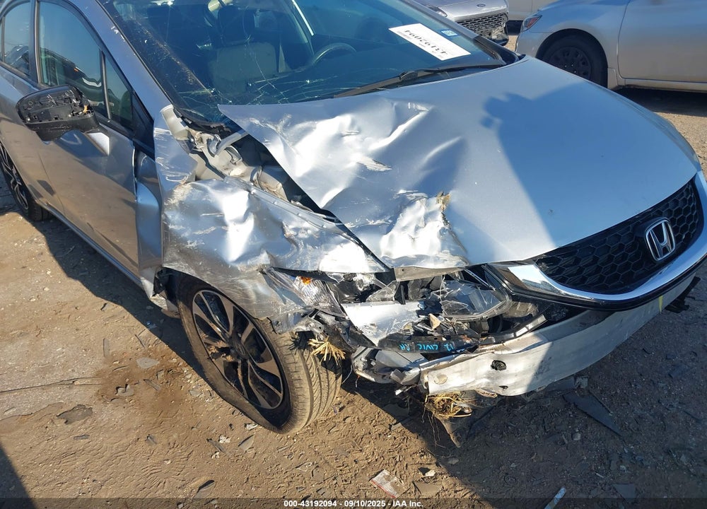2015 HONDA CIVIC VIN: 19XFB2F85FE113598