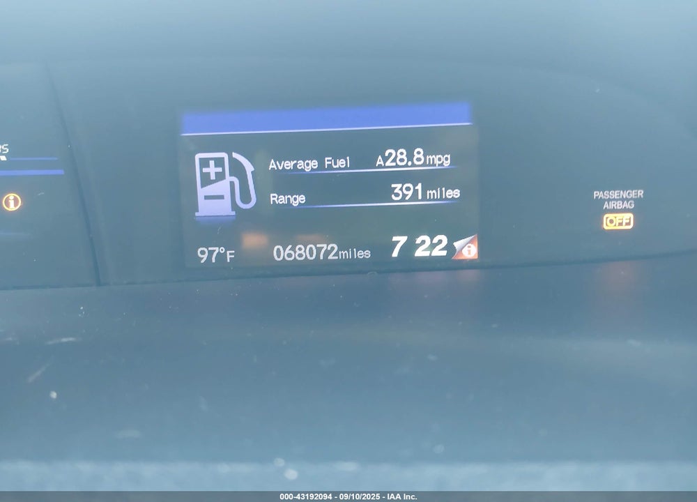 2015 HONDA CIVIC VIN: 19XFB2F85FE113598