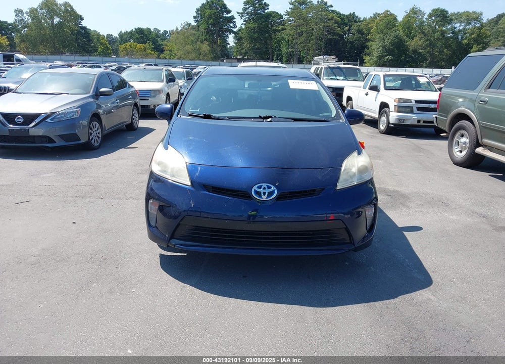 2012 TOYOTA PRIUS TWO VIN: JTDKN3DU5C1521996