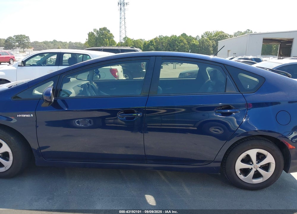 2012 TOYOTA PRIUS TWO VIN: JTDKN3DU5C1521996