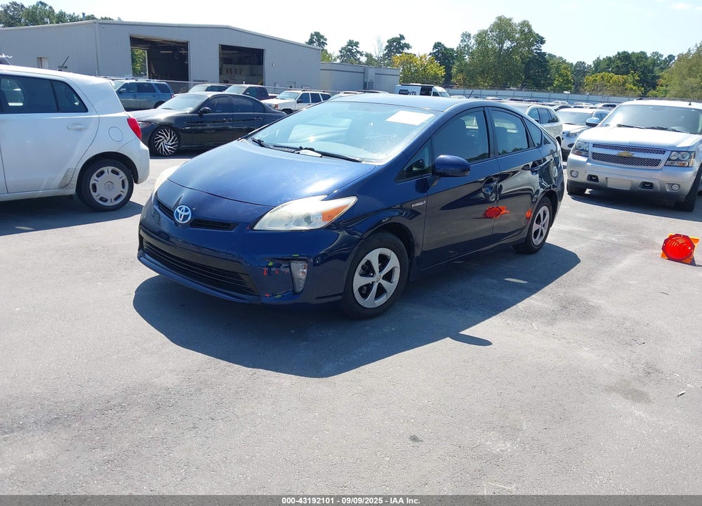 2012 TOYOTA PRIUS TWO VIN: JTDKN3DU5C1521996