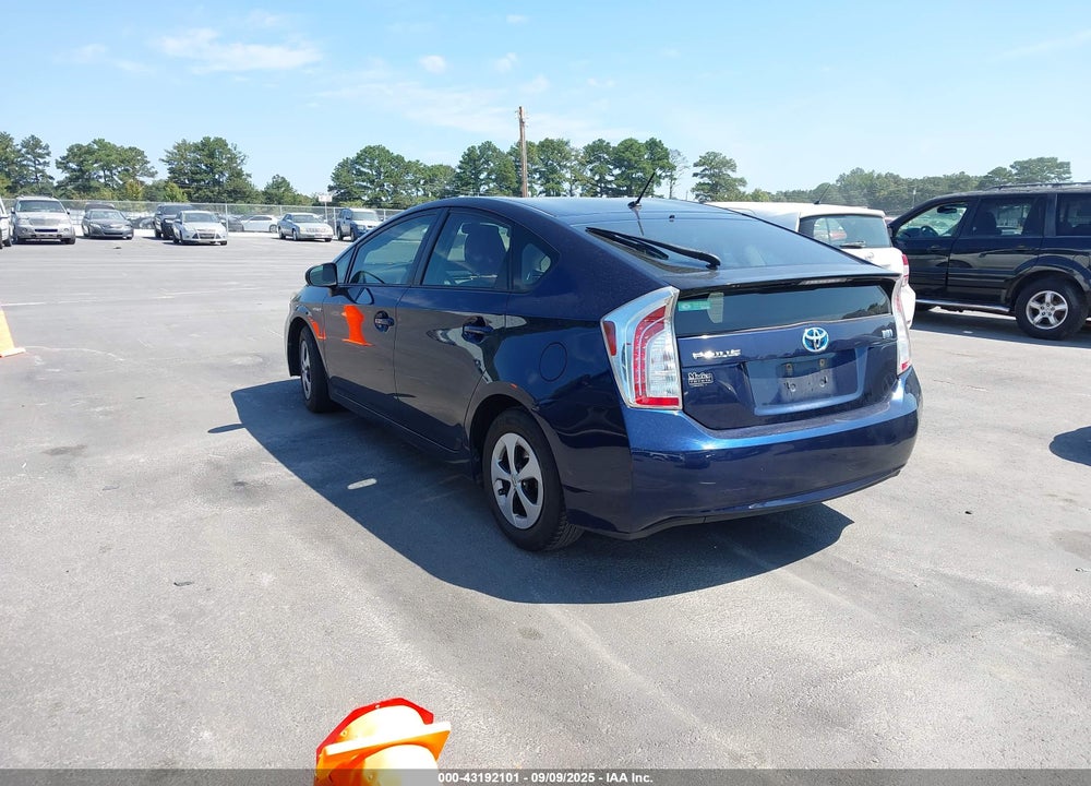 2012 TOYOTA PRIUS TWO VIN: JTDKN3DU5C1521996