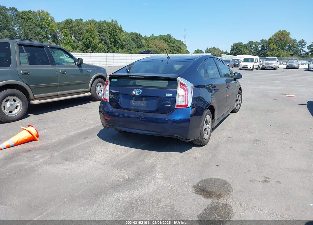 2012 TOYOTA PRIUS TWO VIN: JTDKN3DU5C1521996