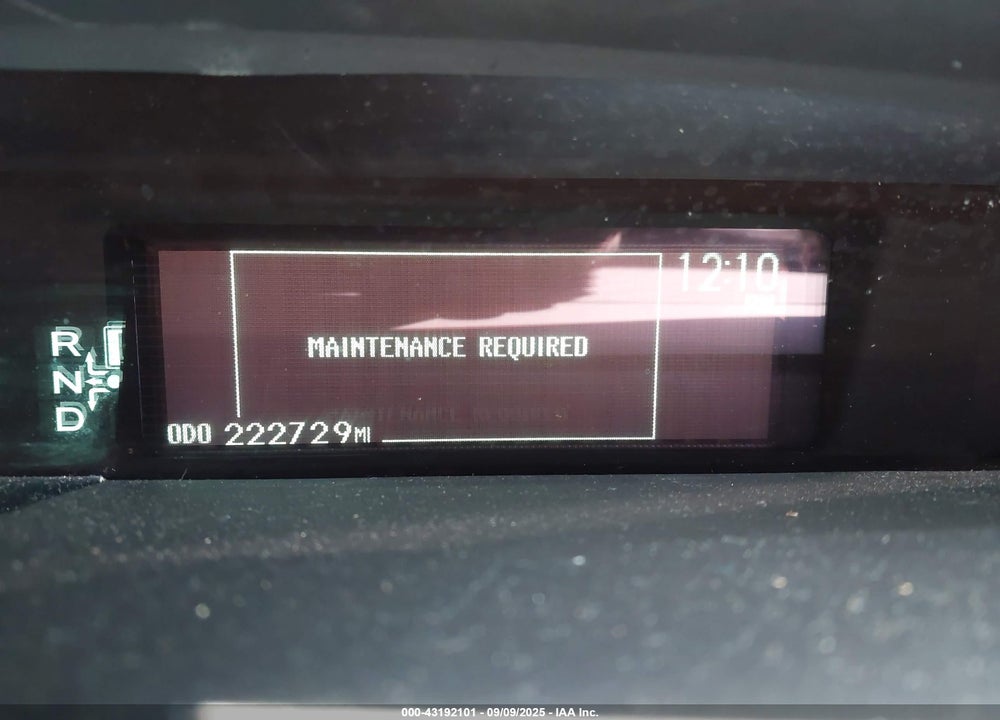 2012 TOYOTA PRIUS TWO VIN: JTDKN3DU5C1521996
