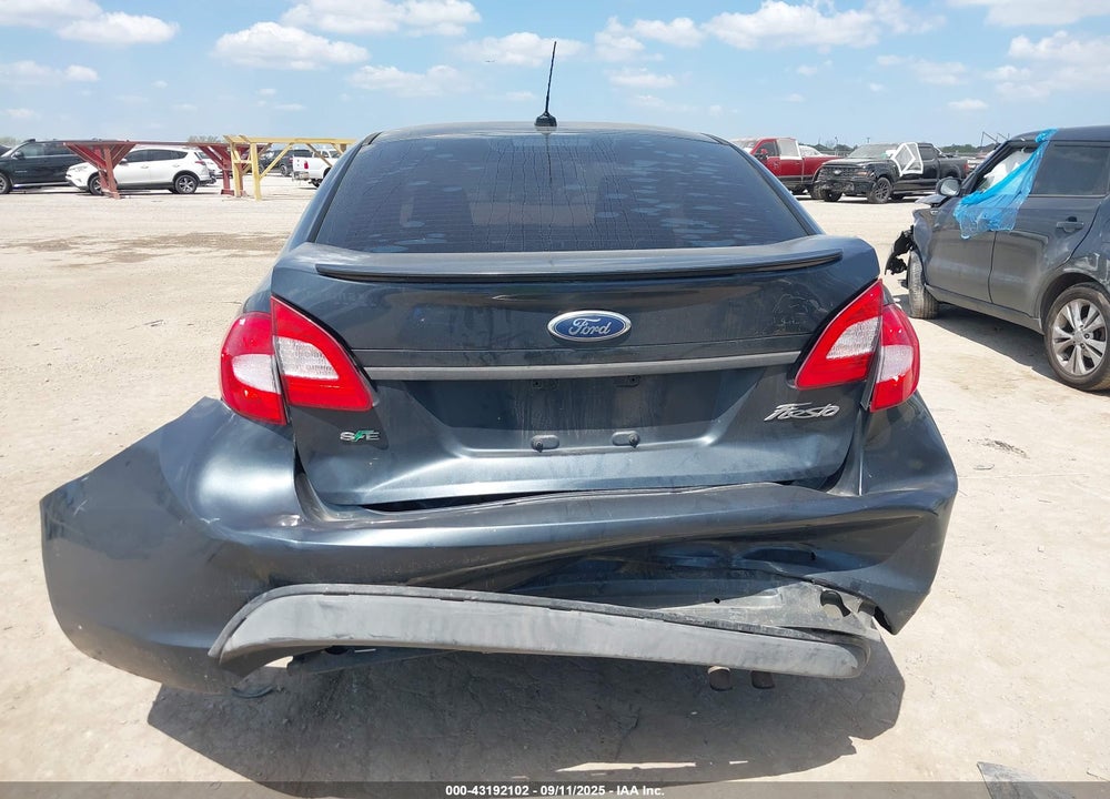 2011 FORD FIESTA SE VIN: 3FADP4BJ9BM221550