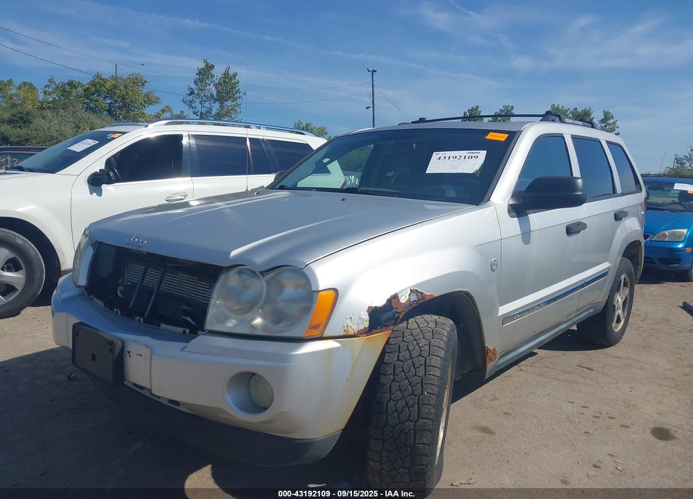 2005 JEEP GRAND CHEROKEE LAREDO VIN: 1J4HR48N85C648797