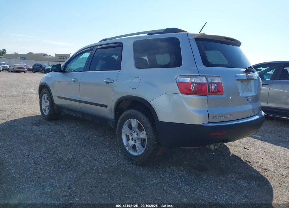 2010 GMC ACADIA VIN: 1GKLRKED1AJ177909