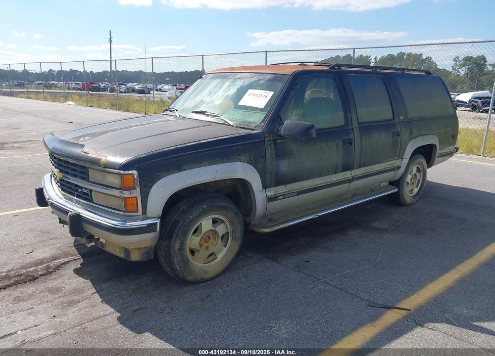 1993 CHEVROLET SUBURBAN K1500 VIN: 1GNFK16K4PJ376957