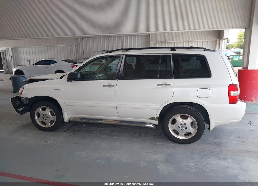 2006 TOYOTA HIGHLANDER SPORT V6 VIN: JTEEP21A160177553