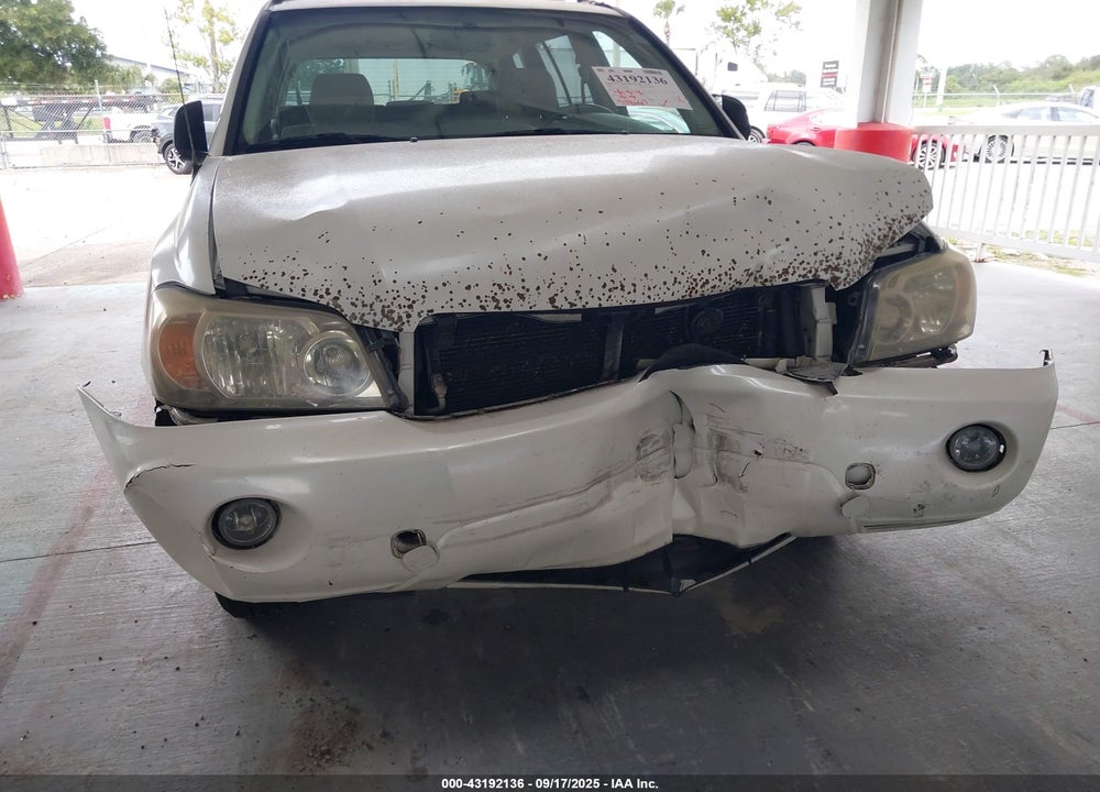 2006 TOYOTA HIGHLANDER SPORT V6 VIN: JTEEP21A160177553