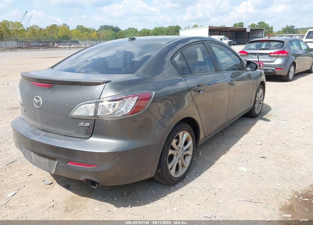 2011 MAZDA 3 VIN: JM1BL1W50B1386537