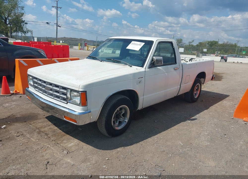 1986 CHEVROLET S TRUCK S10 VIN: 1GCBS14RXG8189706