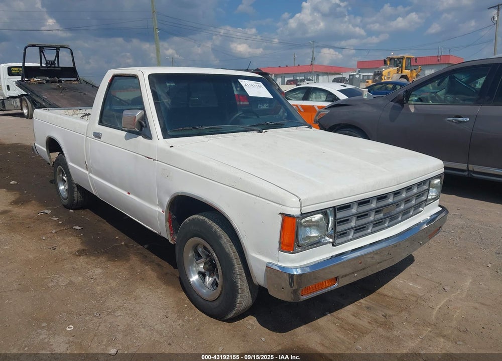 1986 CHEVROLET S TRUCK S10 VIN: 1GCBS14RXG8189706
