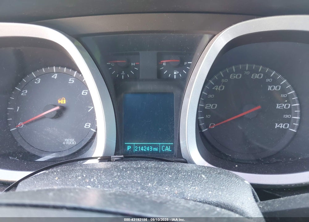 2013 CHEVROLET EQUINOX VIN: 2GNFLDE39D6176027