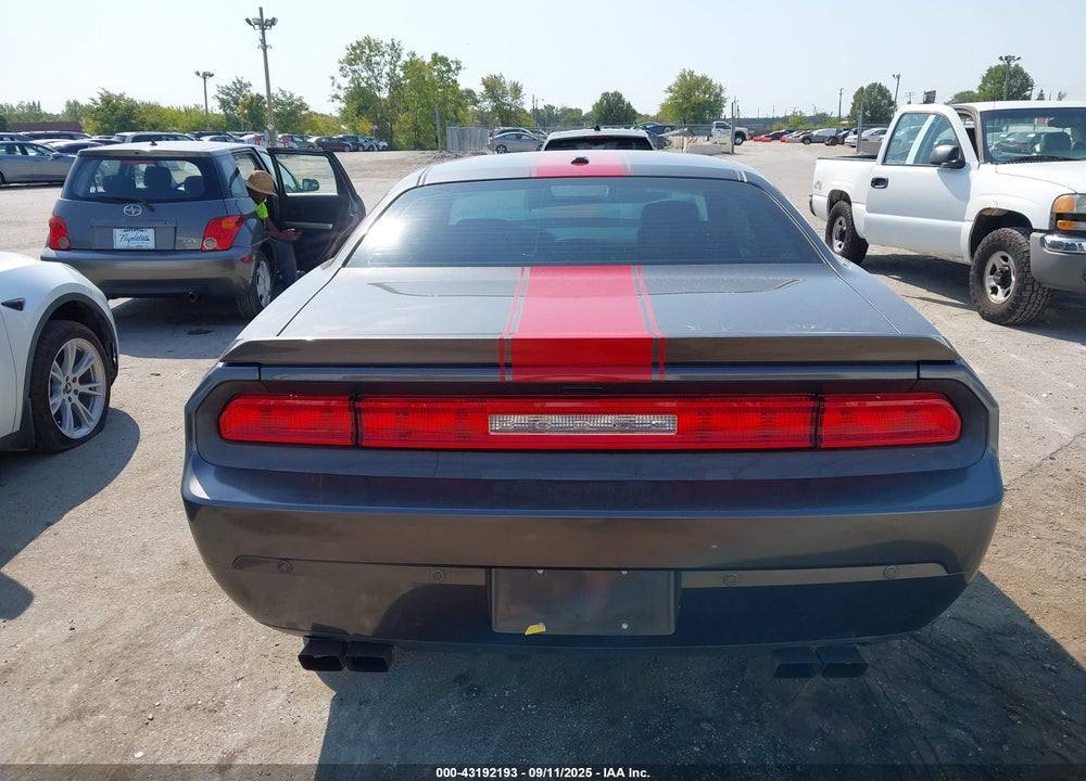 2013 DODGE CHALLENGER RALLYE REDLINE VIN: 2C3CDYAG1DH652286