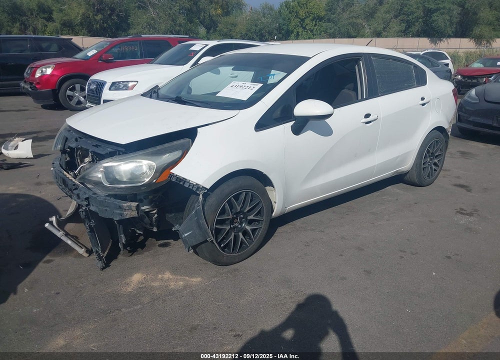 2016 KIA RIO LX VIN: KNADM4A31G6554836