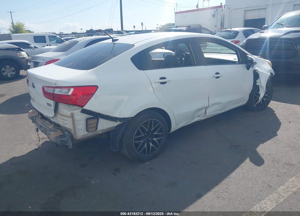 2016 KIA RIO LX VIN: KNADM4A31G6554836