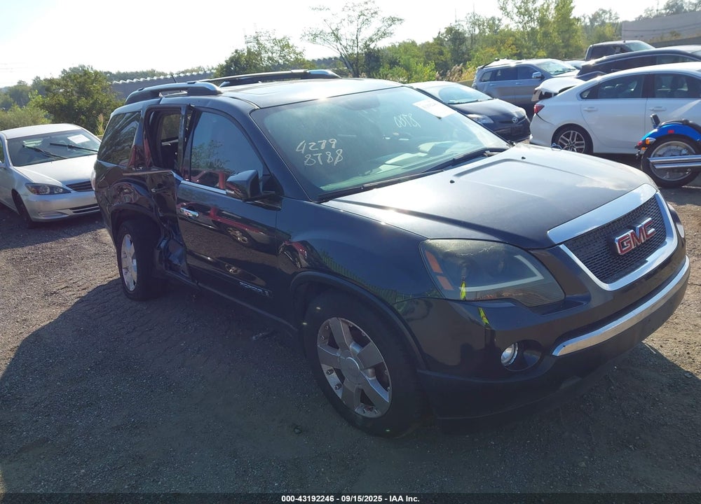 2007 GMC ACADIA SLT-1 VIN: 1GKEV33727J112194