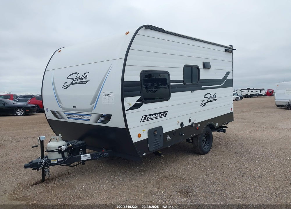2025 FOREST RIVER SHASTA COMPACT 16' BUMPER PULL VIN: 5ZT2SSEB6SE023439