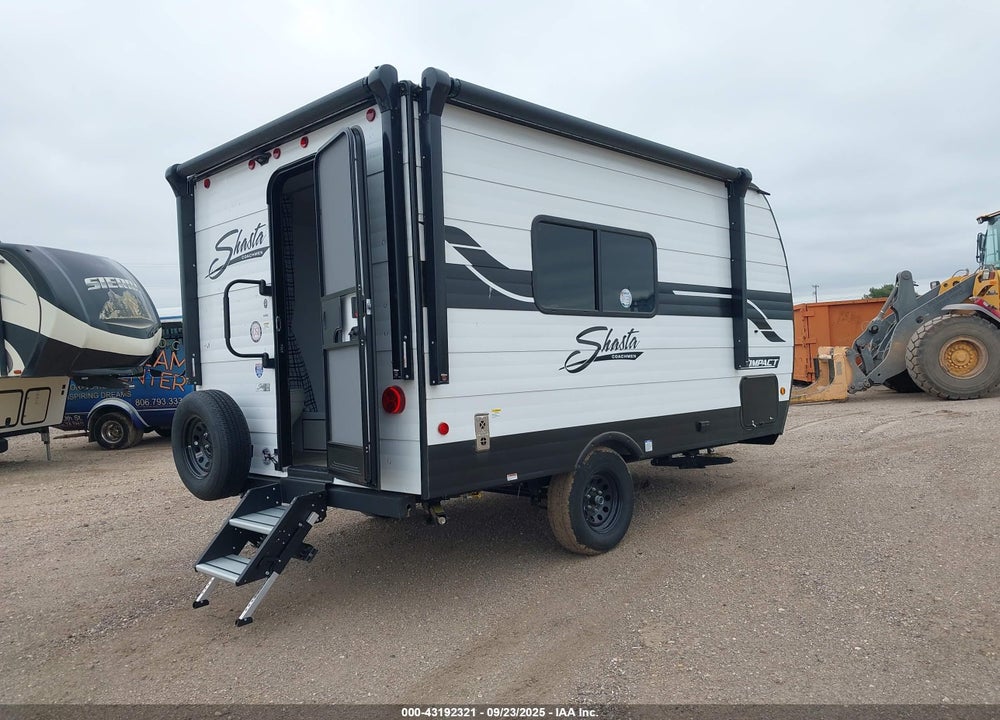 2025 FOREST RIVER SHASTA COMPACT 16' BUMPER PULL VIN: 5ZT2SSEB6SE023439