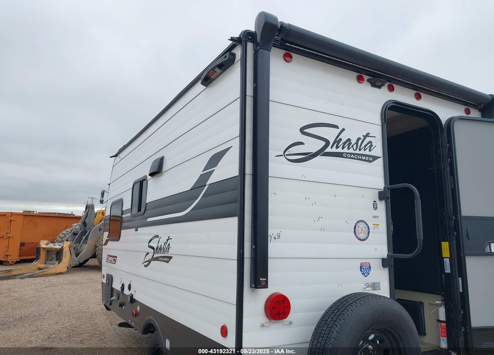 2025 FOREST RIVER SHASTA COMPACT 16' BUMPER PULL VIN: 5ZT2SSEB6SE023439