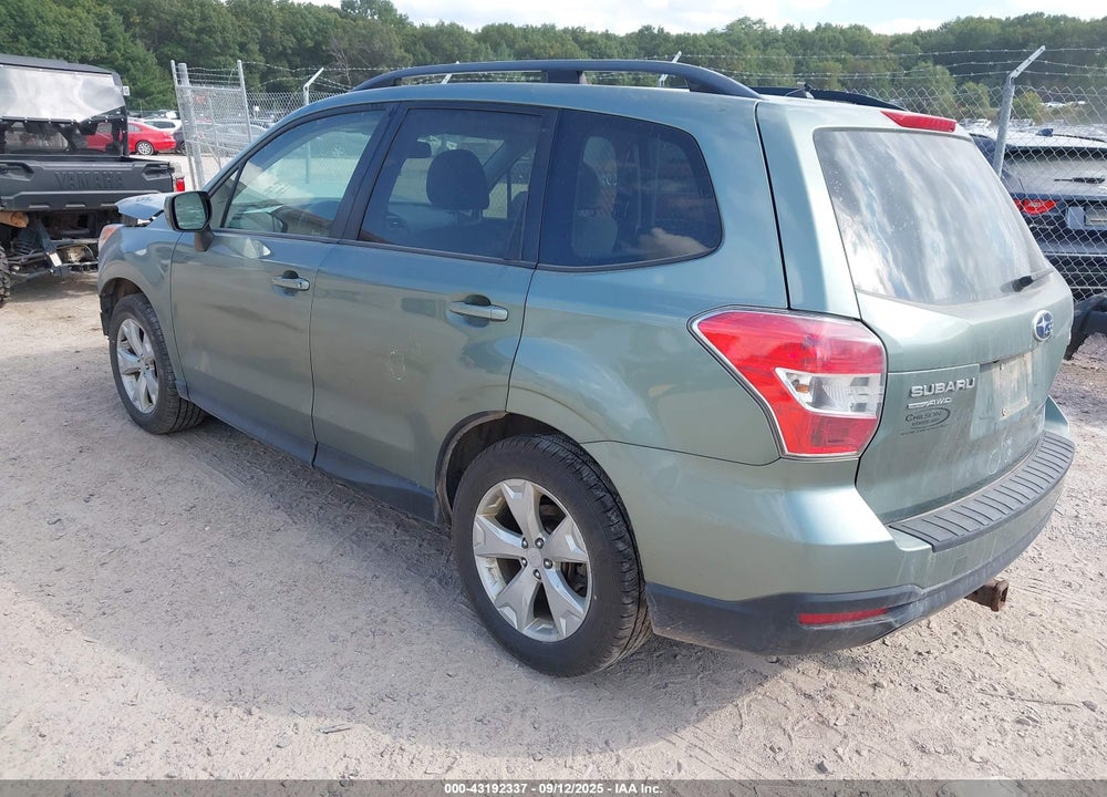 2015 SUBARU FORESTER VIN: JF2SJADC1FH497863
