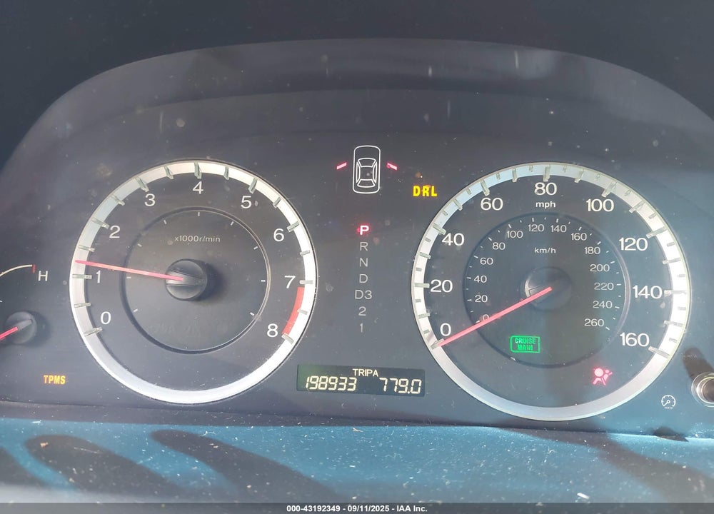 2008 HONDA ACCORD 2.4 EX-L VIN: 1HGCS12838A005541