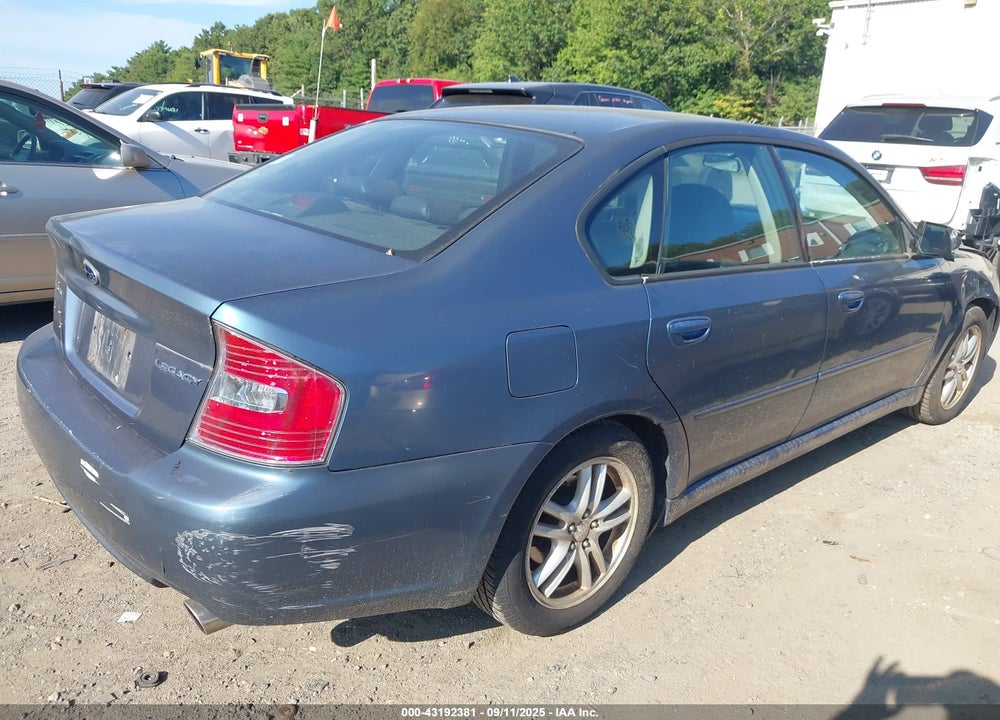 2005 SUBARU LEGACY 2.5I LIMITED VIN: 4S3BL626057223738