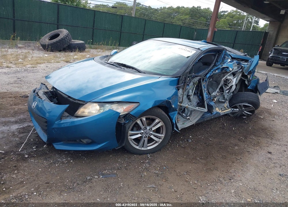 2012 HONDA CR-Z VIN: JHMZF1D64CS002626