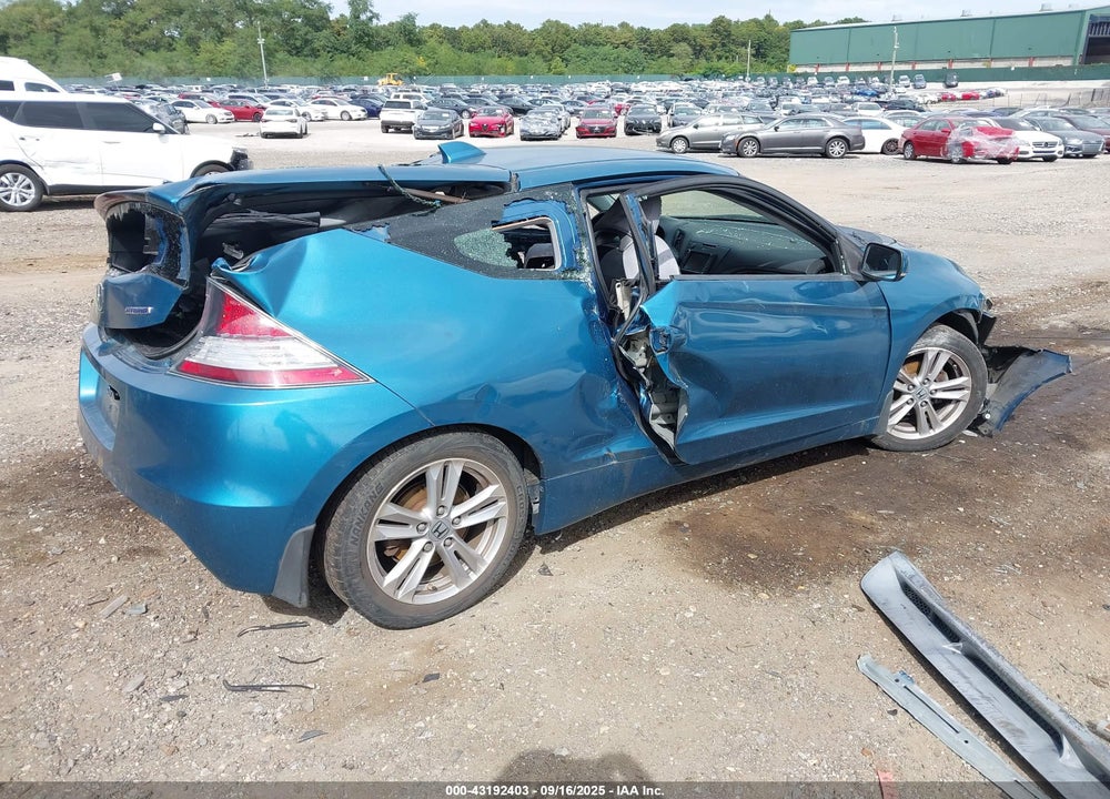 2012 HONDA CR-Z VIN: JHMZF1D64CS002626