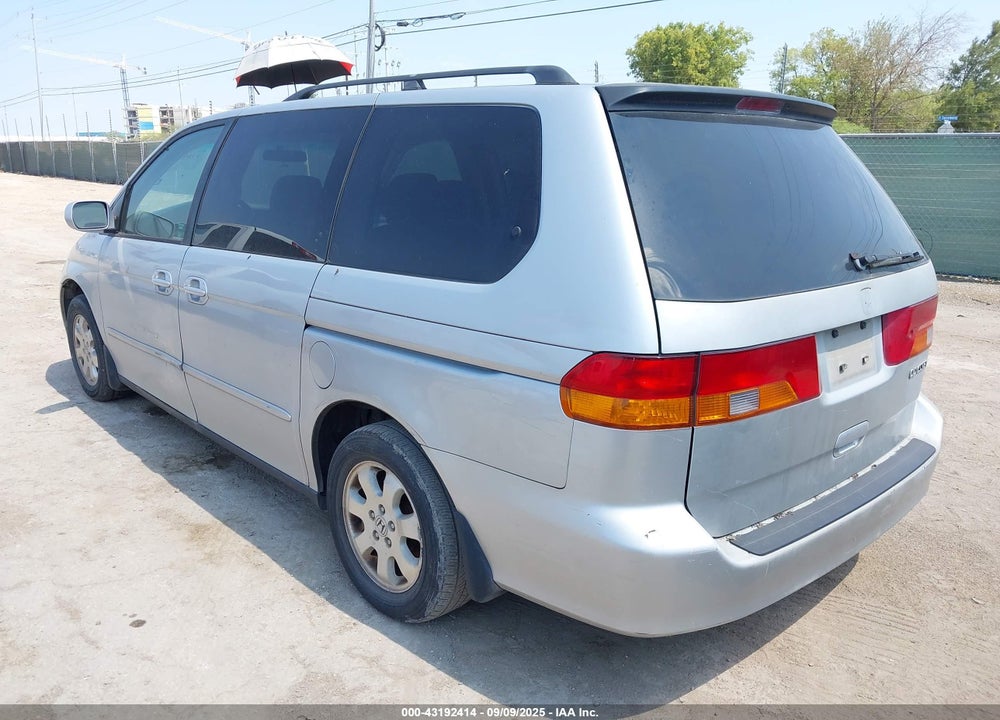 2002 HONDA ODYSSEY EX VIN: 2HKRL18662H517483