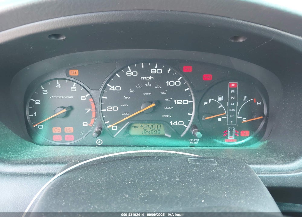 2002 HONDA ODYSSEY EX VIN: 2HKRL18662H517483