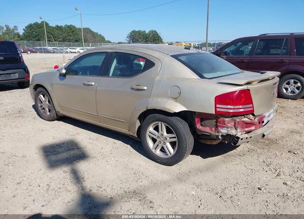 2010 DODGE AVENGER R/T VIN: 1B3CC5FB4AN149124