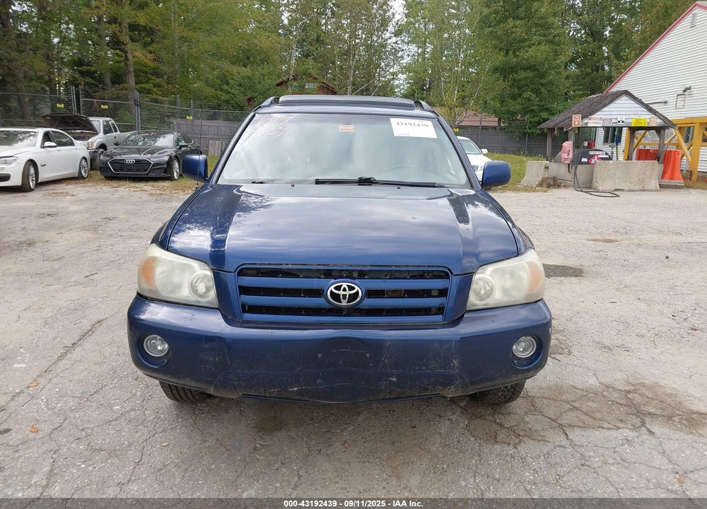 2006 TOYOTA HIGHLANDER V6 VIN: JTEEP21A560154471