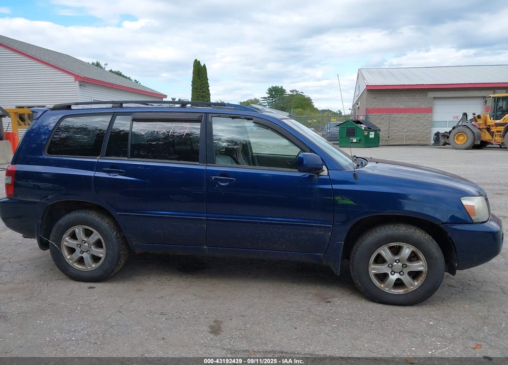 2006 TOYOTA HIGHLANDER V6 VIN: JTEEP21A560154471