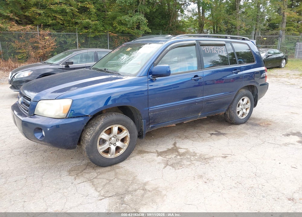 2006 TOYOTA HIGHLANDER V6 VIN: JTEEP21A560154471
