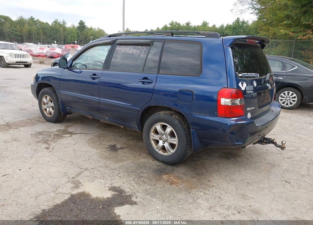 2006 TOYOTA HIGHLANDER V6 VIN: JTEEP21A560154471