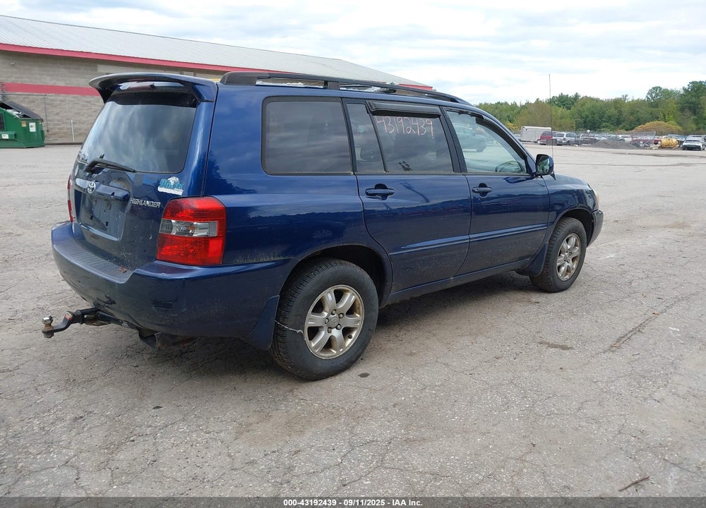 2006 TOYOTA HIGHLANDER V6 VIN: JTEEP21A560154471