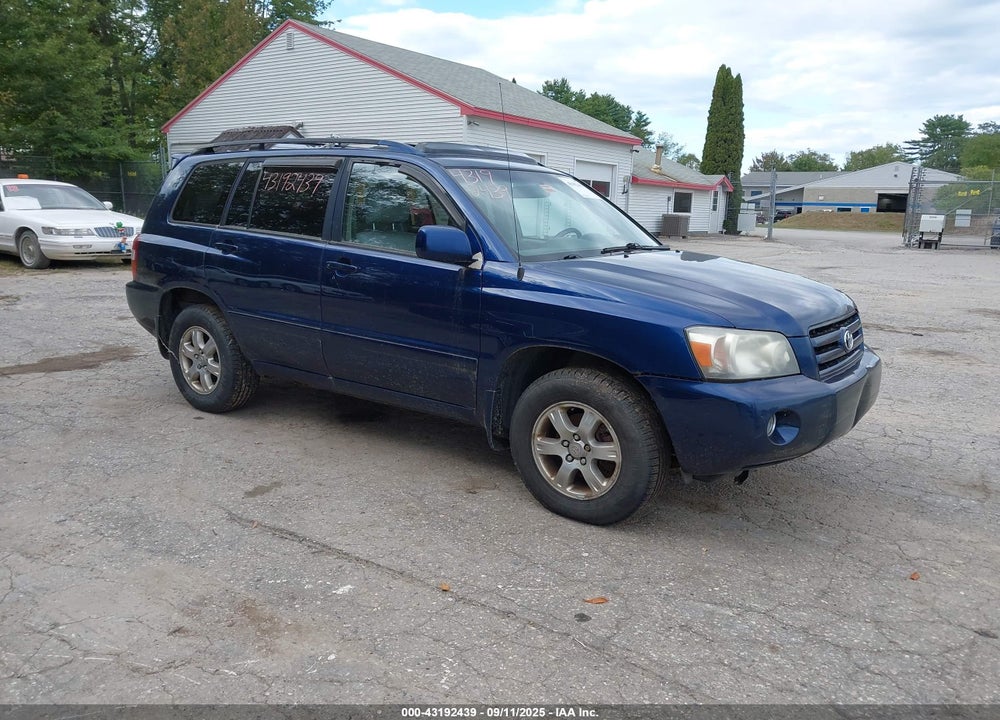 2006 TOYOTA HIGHLANDER V6 VIN: JTEEP21A560154471