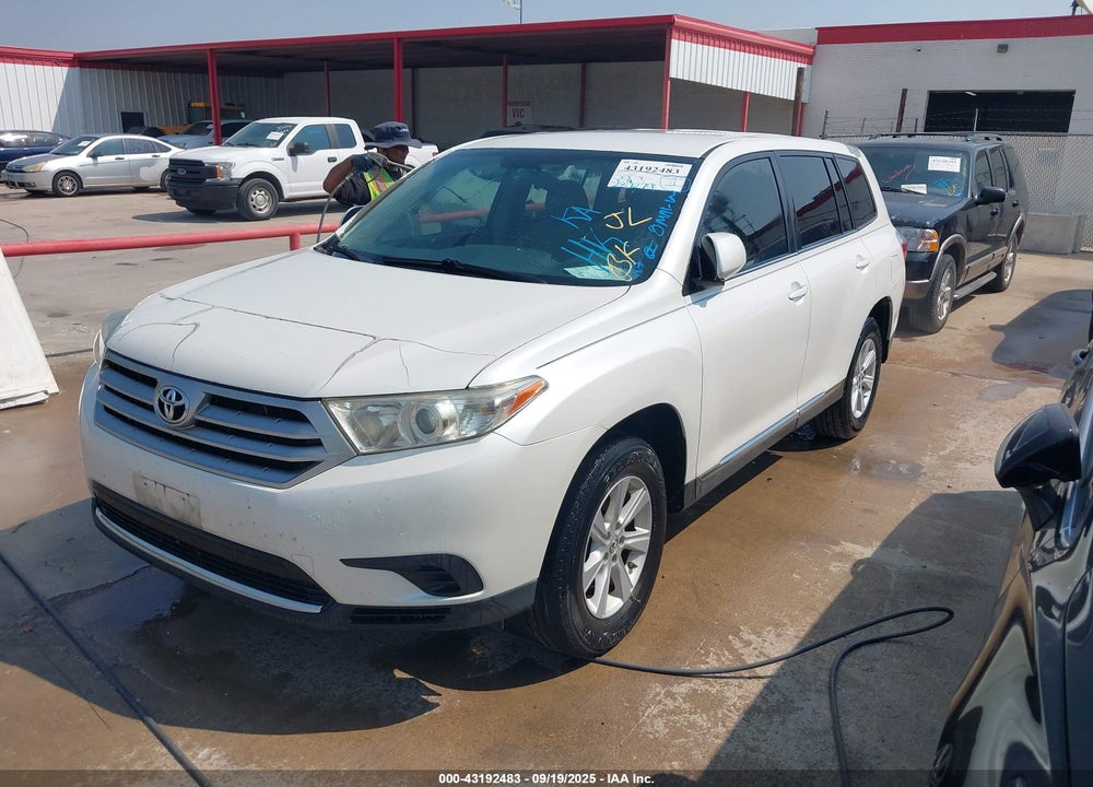 2013 TOYOTA HIGHLANDER VIN: 5TDZK3EH7DS138736