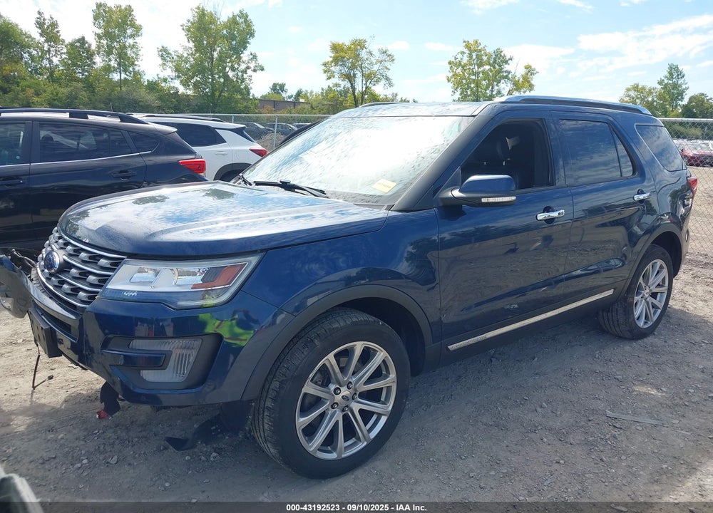 2017 FORD EXPLORER VIN: 1FM5K8F83HGC68938