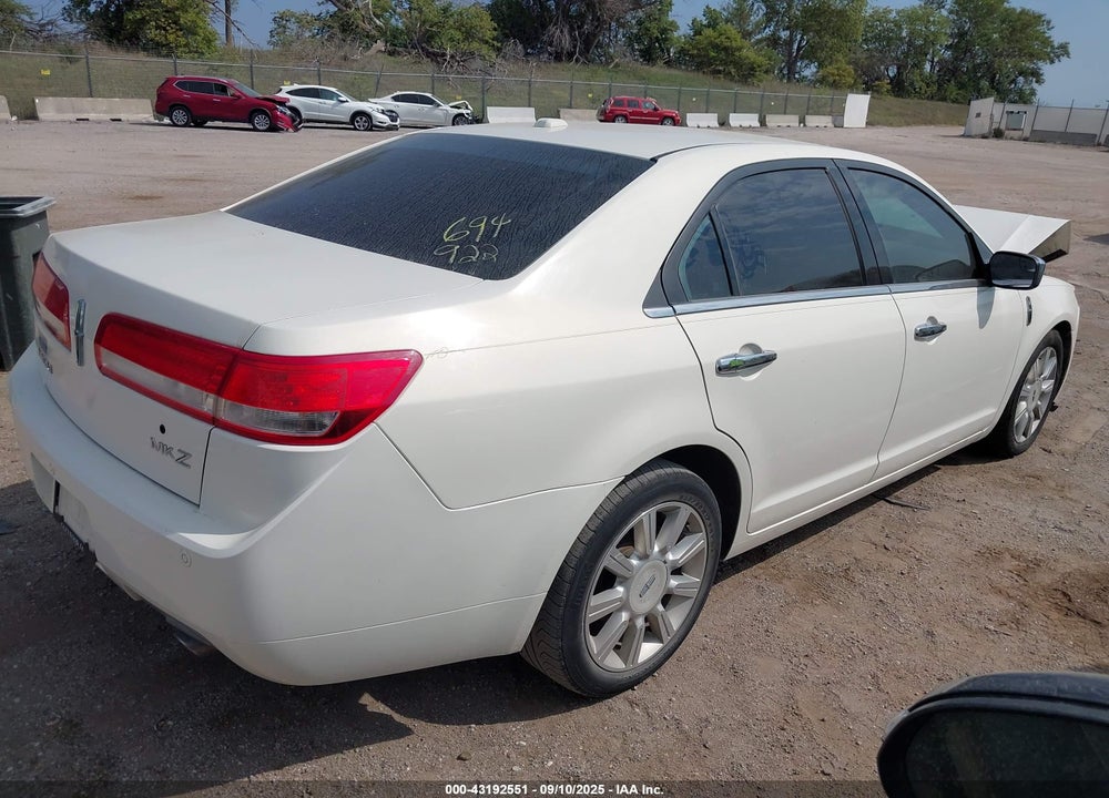 2012 LINCOLN MKZ VIN: 3LNHL2GC8CR814600