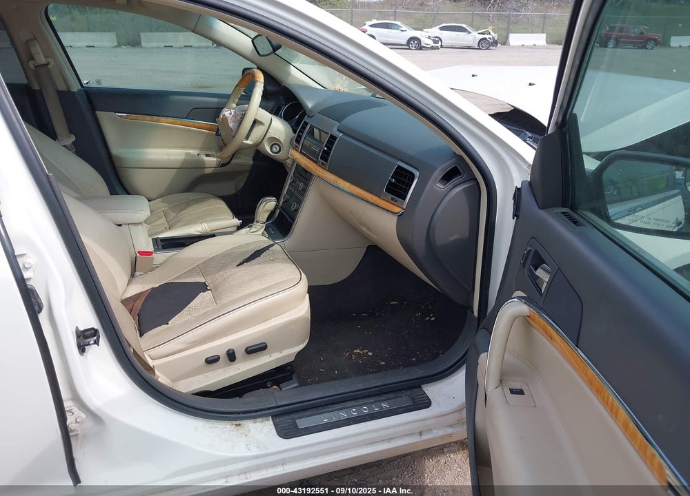 2012 LINCOLN MKZ VIN: 3LNHL2GC8CR814600