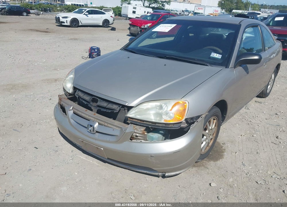2002 HONDA CIVIC LX VIN: 1HGEM22522L041411
